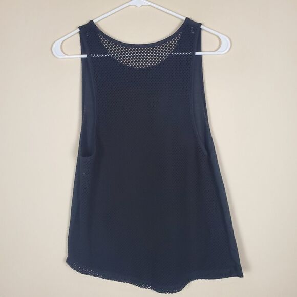 With Love Black Sheer Tank No Size - Picture 4 of 5